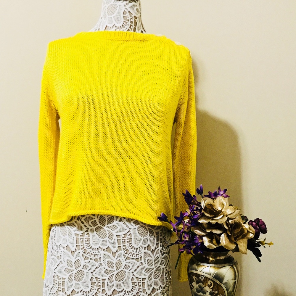 Ralph lauren long sleeve knit sweater shirt size M
